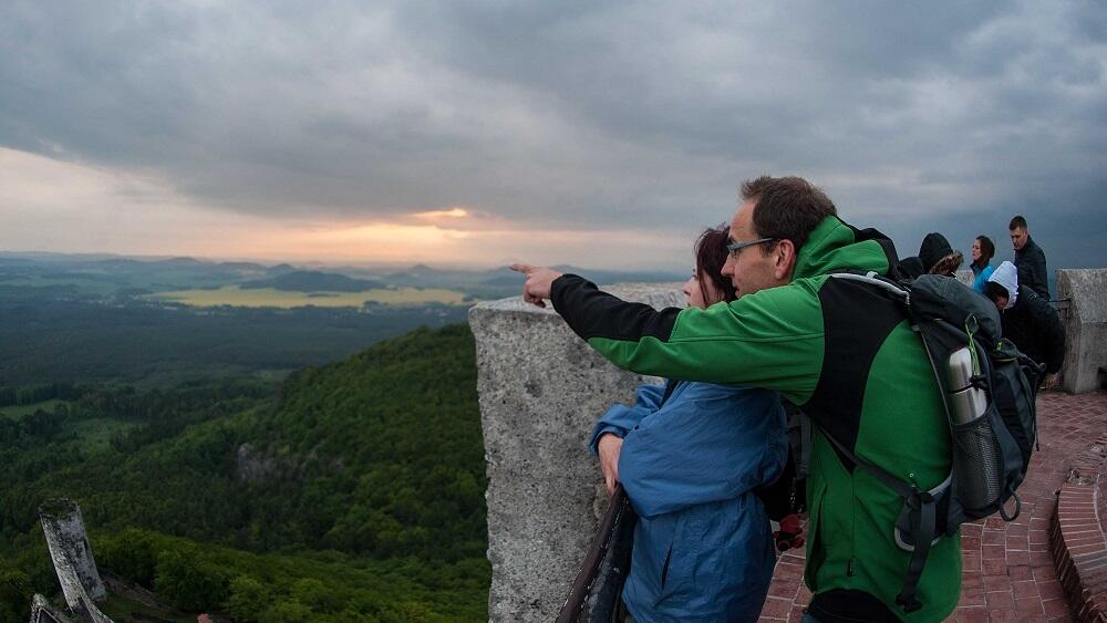 Vyhlídka z Bezdězu, archivní foto Artur Irma