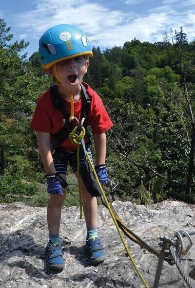 Foto pro Via Ferrata Vodní brána Martin Čokař Marek