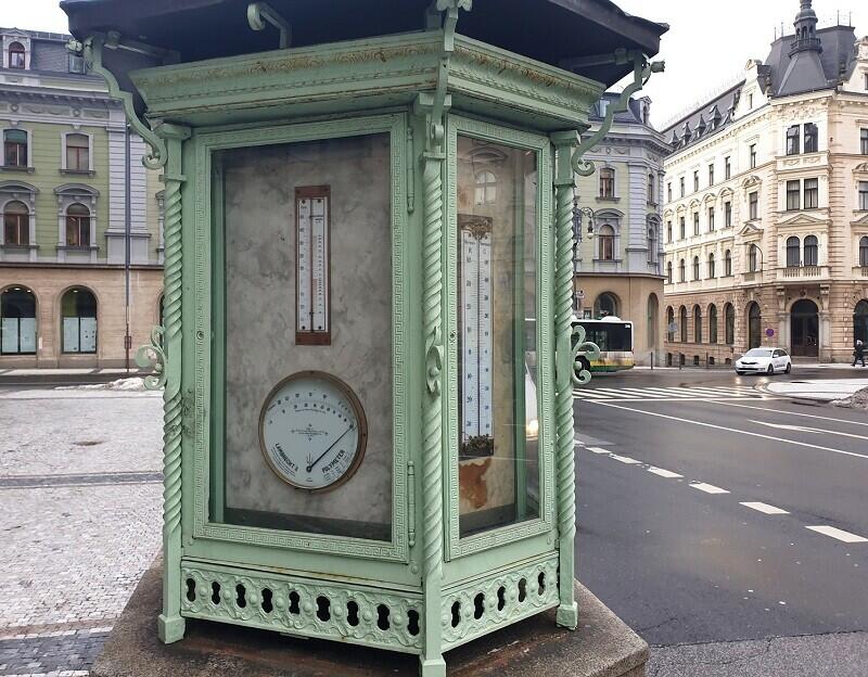Meteobudka v plné kráse.