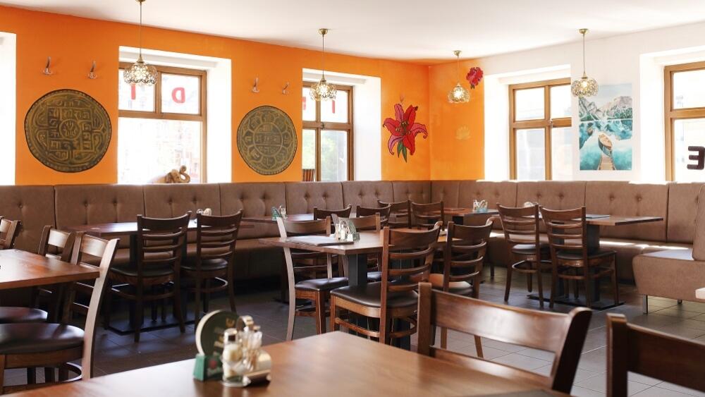 Pohled do interiéru oceněné restaurace.