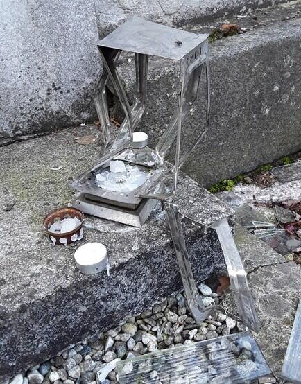 Vandalismus v praxi.