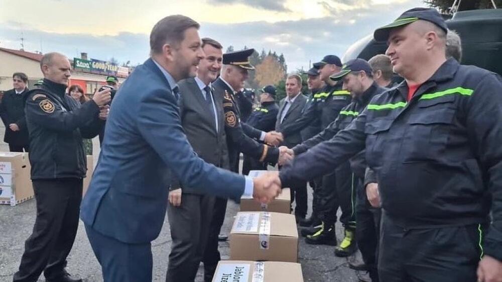 Foto z twitteru HZS LK