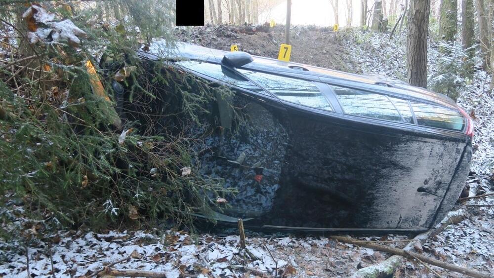 Foto nehody u Žel. Brodu: PČR