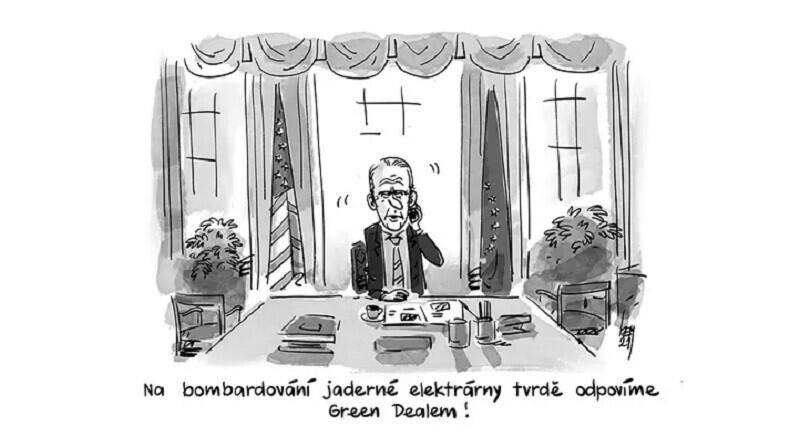 Ukázka jednoho z kreslených vtipů z www.kemel.cz