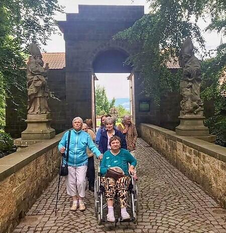 Na výletě na Valdštejně.