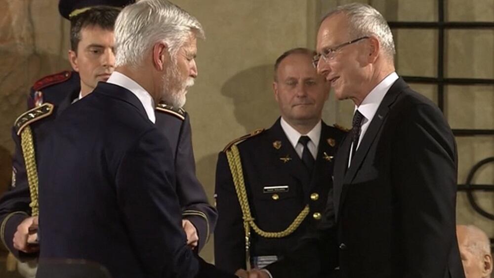 David Lukáš. Foto z x/twitteru hejtmana Libereckého kraje Martina Půty.
