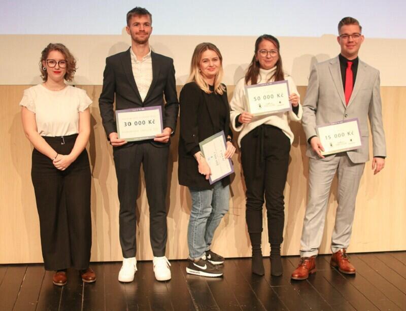 Finalisté 9. ročníku soutěže podnikatelských nápadů studentek a studentů Start-up TUL 2023. Foto: Adam Pluhař, TUL