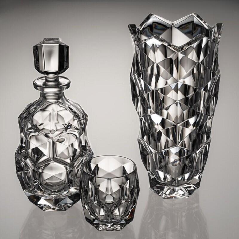 Lunar, CRYSTAL BOHEMIA, design Václav Anděl, automatická výroba, foto Aleš Kosina (MSB).