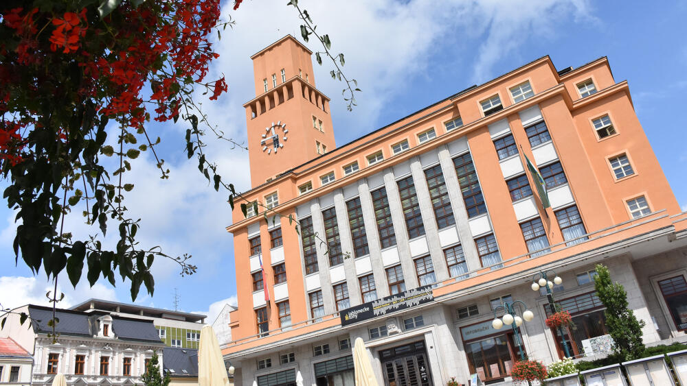 Jablonecká radnice, archivní foto