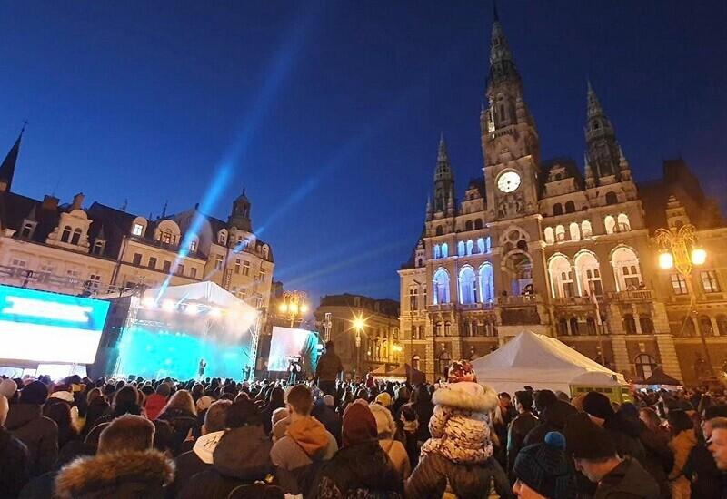 archivní foto z Koncertu pro Ukrajinu, Liberec, březen 2022