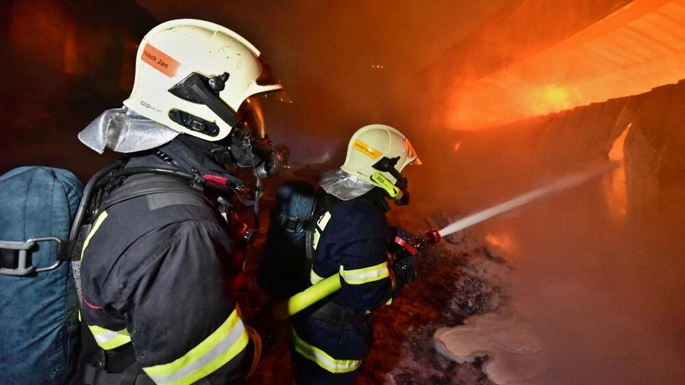 Archivní foto z požáru Juty.