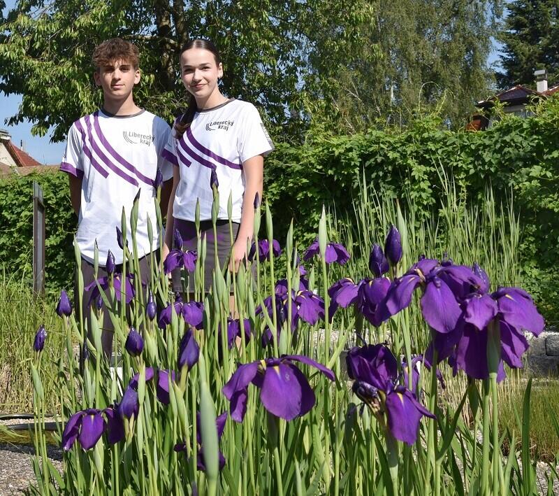 Reprezentační kolekce se fotila v botanické zahradě, foto: LK