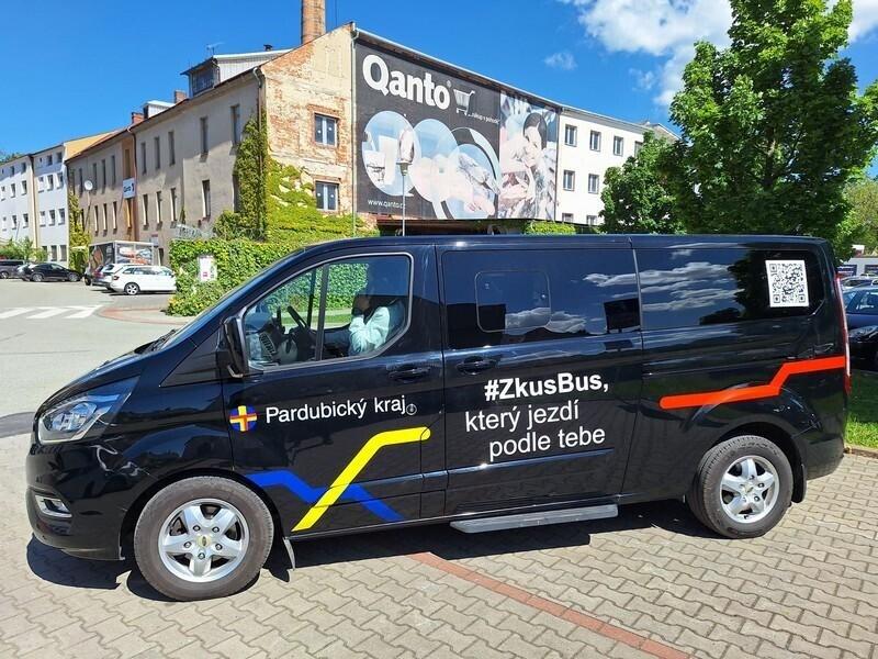 Start projektu ZkusBus ve Svitavách v Pardubickém kraji.