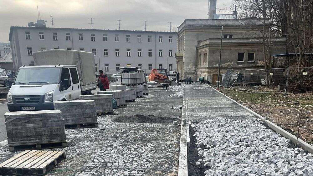 Realizace parkoviště v Pastýřské, archivní foto z FB Liberec.cz