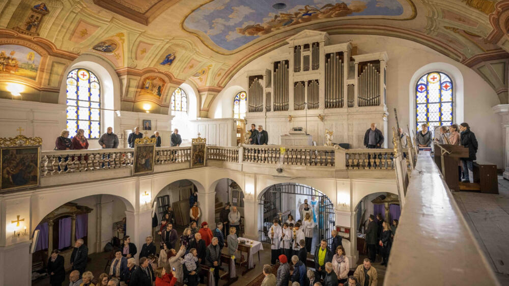 V Bozkově mají díky této soutěži obnovené varhany, foto Artur Irma