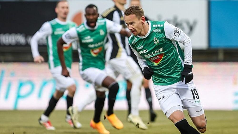 Jan Chramosta dal 100. gól v lize. Foto z www.fkjablonec.cz