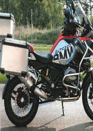 Odcizený motocykl, foto: PČR