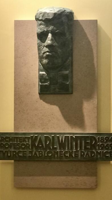 Pamětní deska Karla Wintera