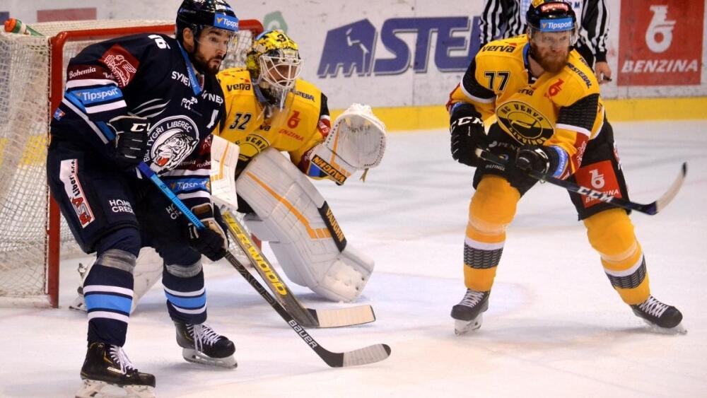 Hokej Liberec - Litvínov, foto: www.hcbilitygri.cz