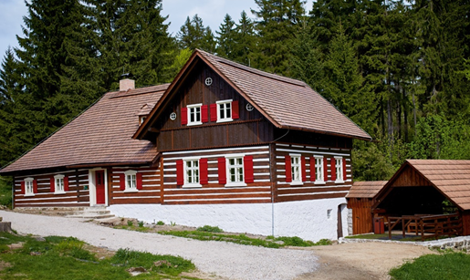 Liščí bouda na Kristiánově.