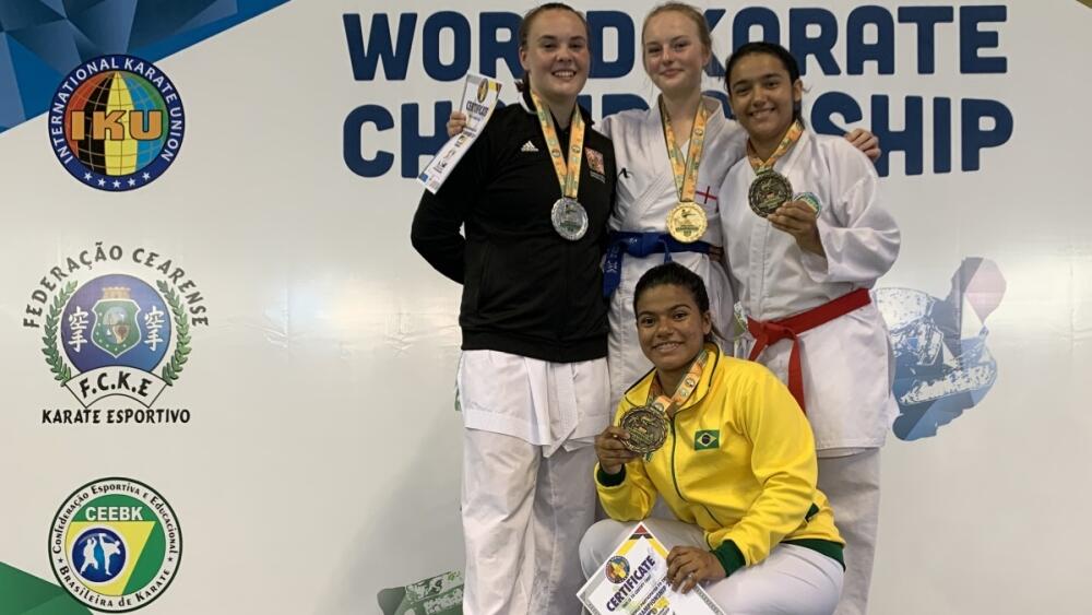Anna Harries získala na MS IKU v Brazílii stříbro
