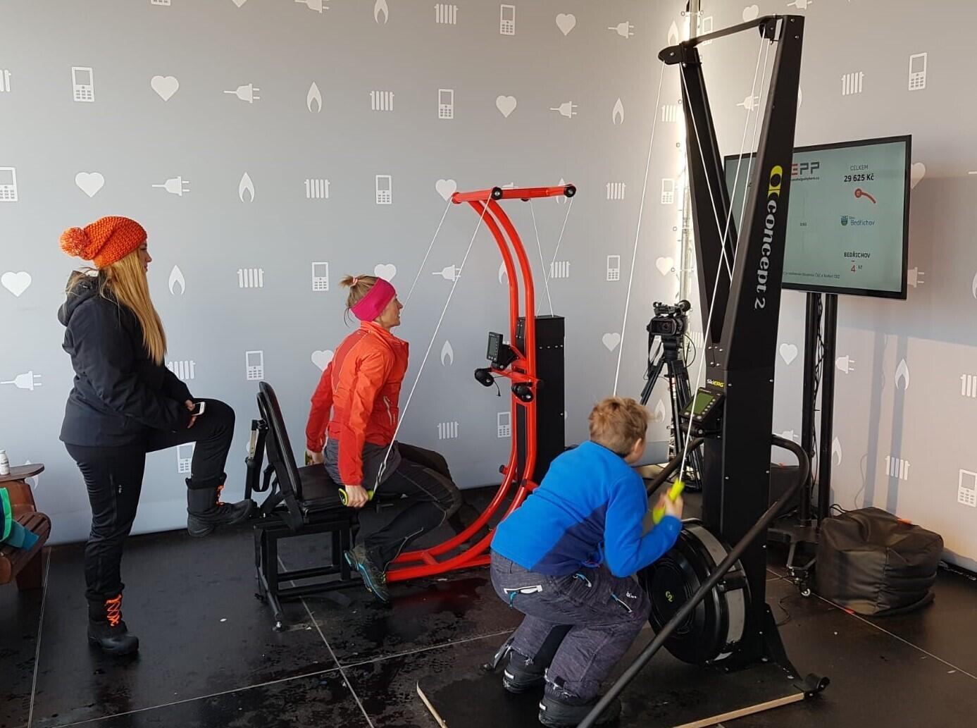 Sportovní trenažéry byly v obležení zájemců