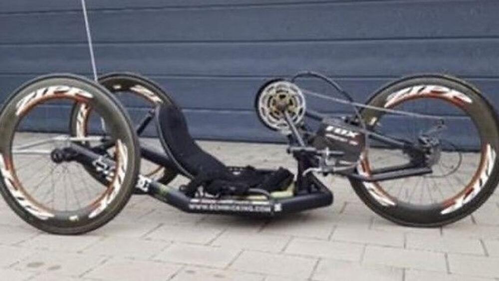 Odcizený handbike, foto: PČR