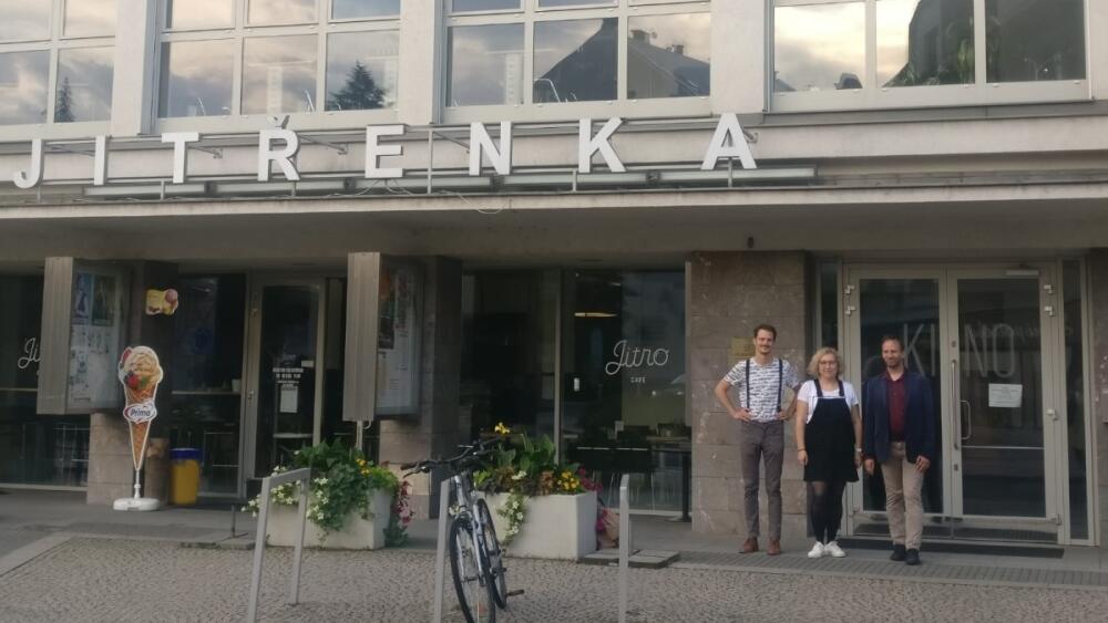 Delegace s Annou Purkrábkovou