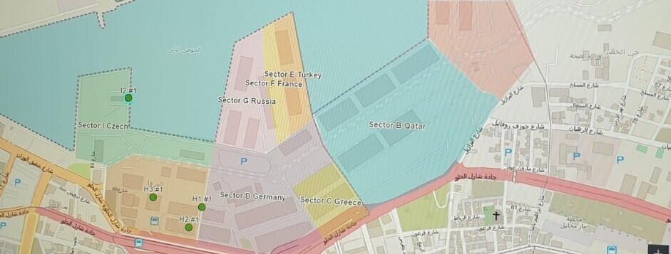 Rozdělení sektorů