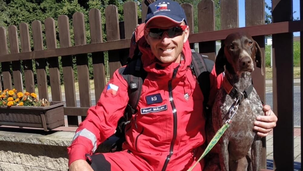 Foto: HZS LK, nstržm. Pavel Málek, kynolog