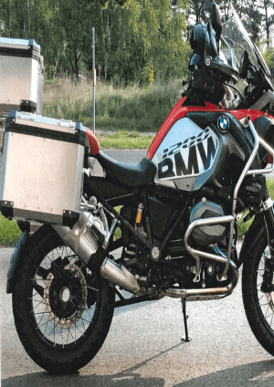 Odcizený motocykl, foto: PČR