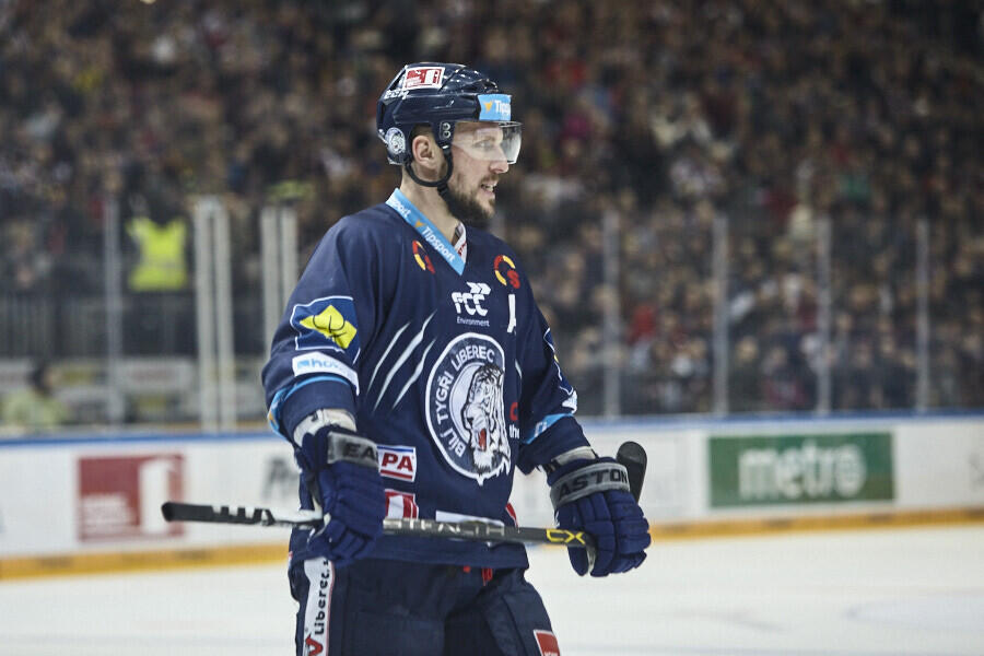 Petr Vampola v mistrovské sezóně, foto: www.hcbilitygri.cz