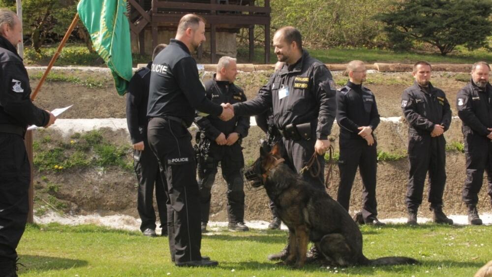 pprap. Miloslav Novák, pes Charon  