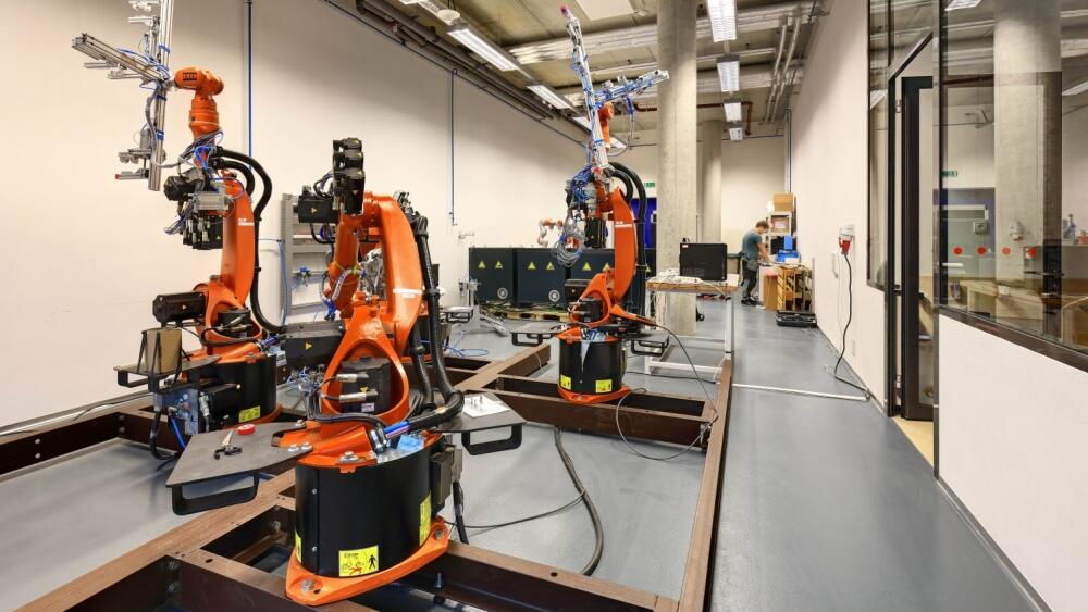 Robotická laboratoř, foto: TUL
