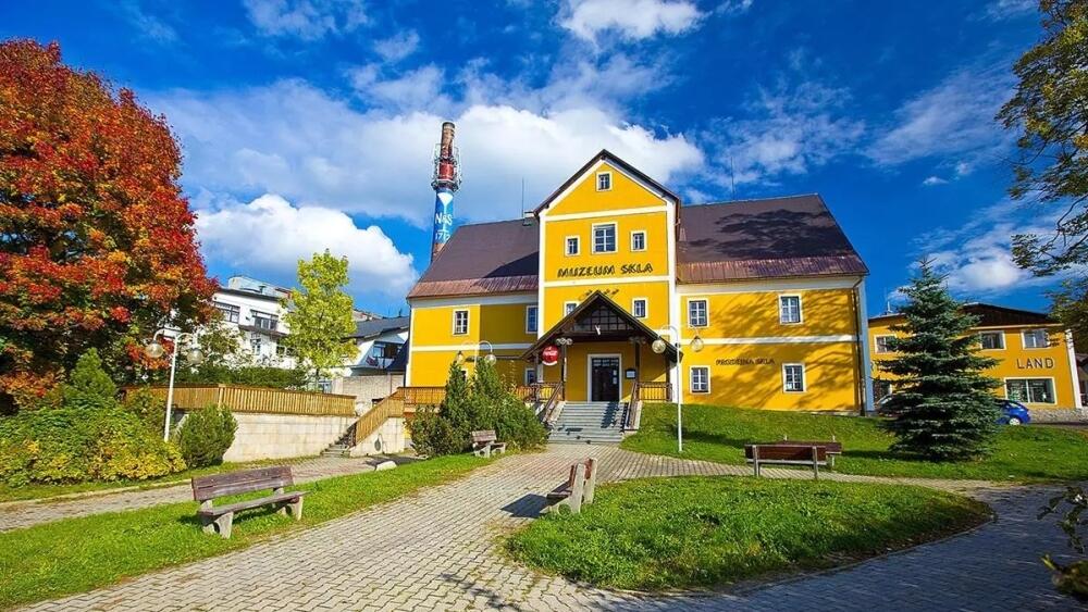 Sklárna v krkonošském středisku Harrachov
