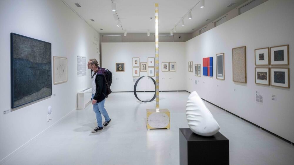 Výstava Oblastní galerie v Liberci zaměřená na linie, foto: Artur Irma