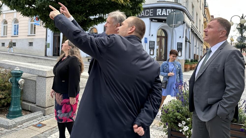 Ministr kultury Martin Baxa navštívil Jablonec nad Nisou