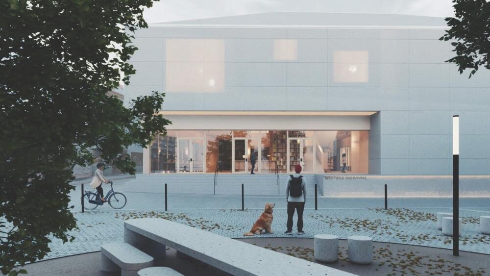 Návrh firmy Mjölk, s. r. o., Praha, který skončil na třetím místě