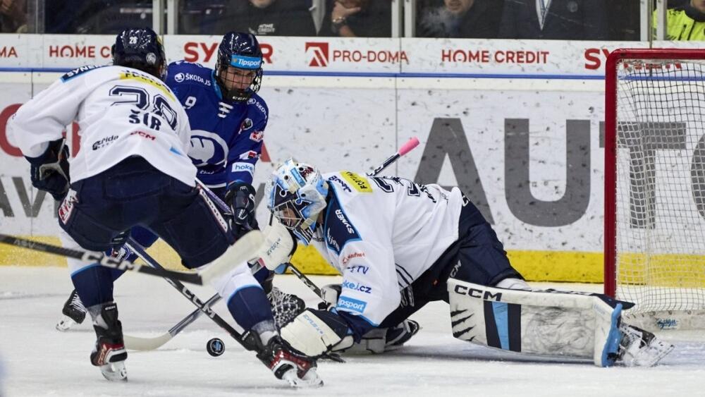 Zákrok Daniela Krále, foto: www.hcbilitygri.cz