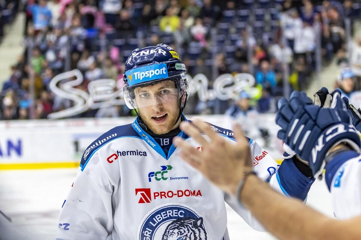 Jakub Rychlovský – nejlepší střelec extraligy v sezóně 2023/24, foto: www.hcbilitygri.cz