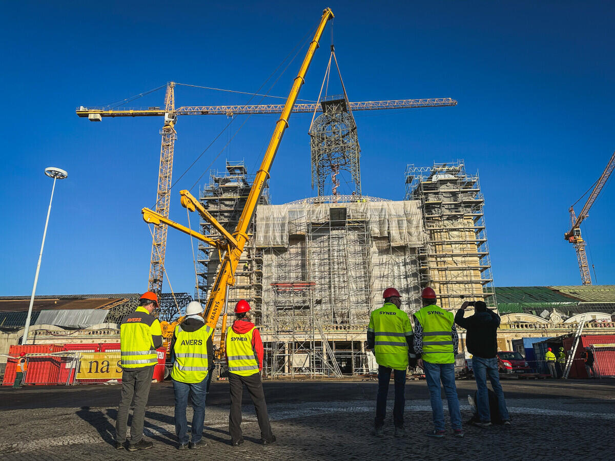 Rekonstrukce Průmyslového paláce v Praze, foto: SYNER 