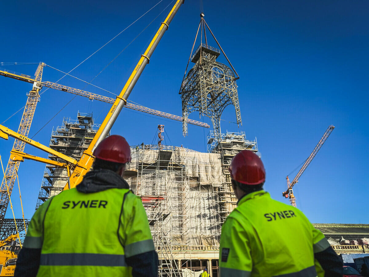 Rekonstrukce Průmyslového paláce v Praze, foto: SYNER 