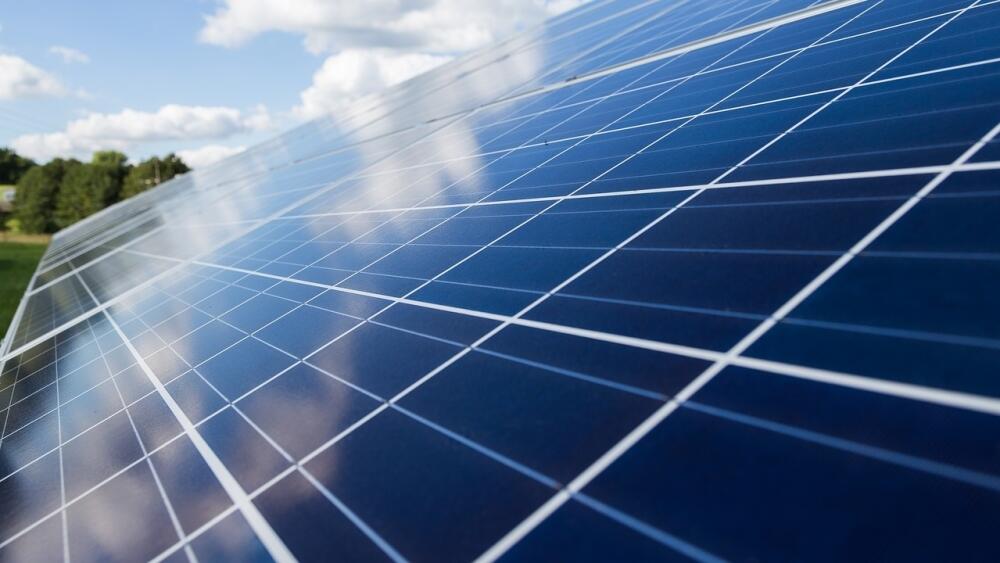 Fotovoltaická elektrárna, ilustrační foto
