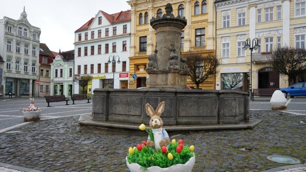Kašna na hlavním náměstí v České Lípě, foto - zdroj: Facebook/Město Česká Lípa