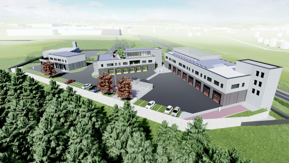 Integrované výjezdové centrum v Turnově, vizualizace