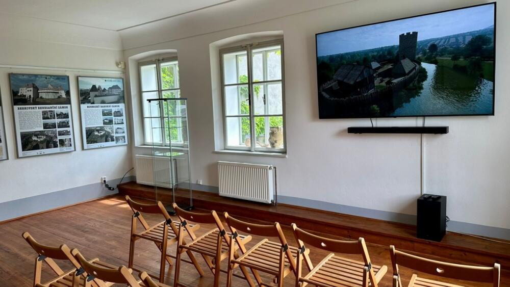 Nová expozice vodního hradu v České Lípě