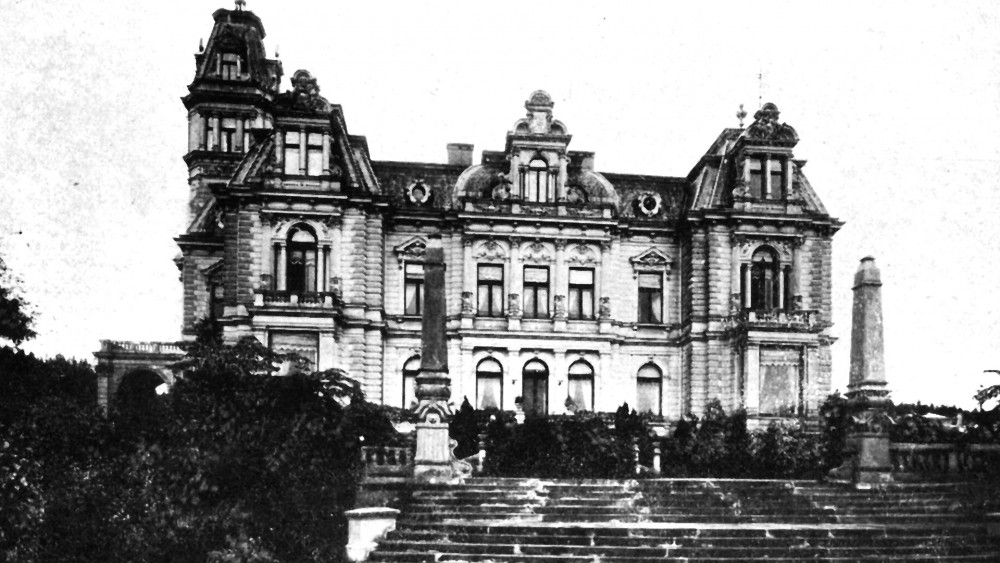Vila Ottomara von Klingera v roce 1910 (foto: A. König, Wiki Commons).