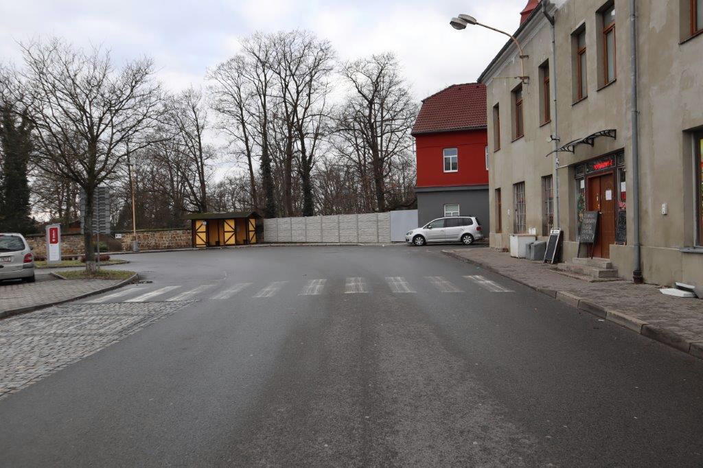 Místo střetu, foto: PČR