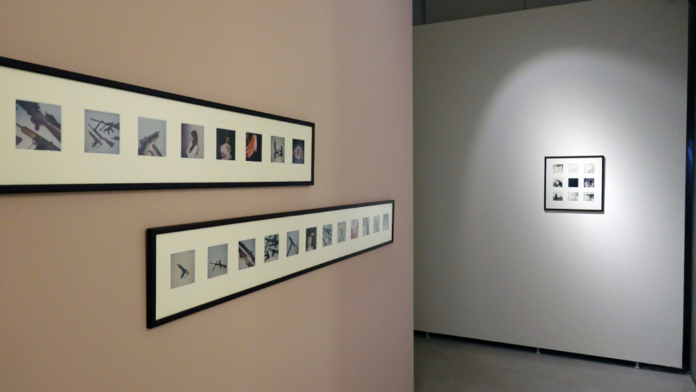 Novým doplňkem, na původní projekt navazující, jsou panely s částečně dokumentárními a částečně zinscenovanými polaroidovými fotografiemi.