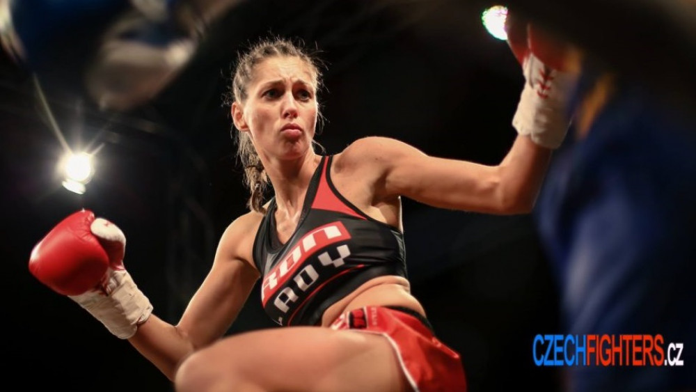 Michaela Kerlehová. Foto z http://www.czechfighters.cz